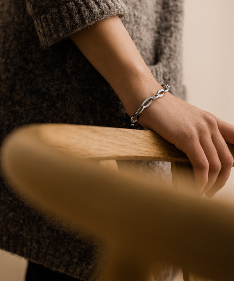 Silver Grand Link 7.3mm Bracelet