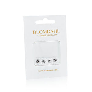 Titanium Earring Backs with Disc for Titanium Studs (Packet of 10 or 4)