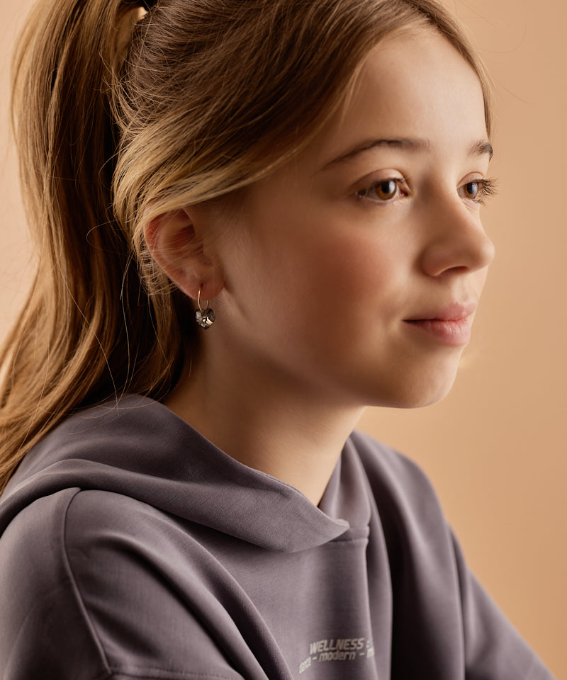 Gold Sleeper Heart 10mm