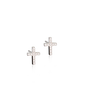 Silver Brilliance Cross 8mm