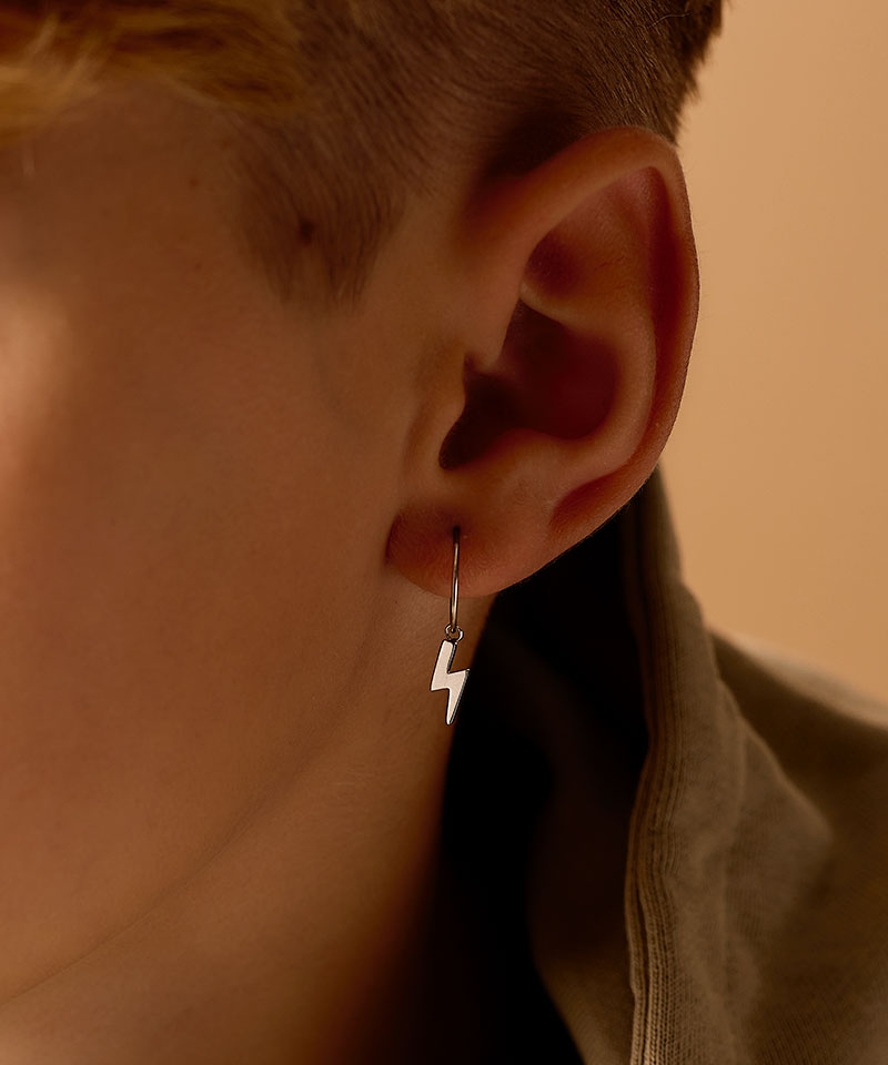 Silver Sleeper Pendant Flash 11mm