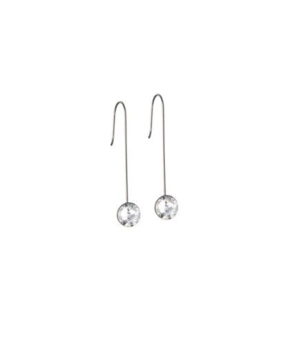 NT Straight Pendant Bezel 8mm Crystal