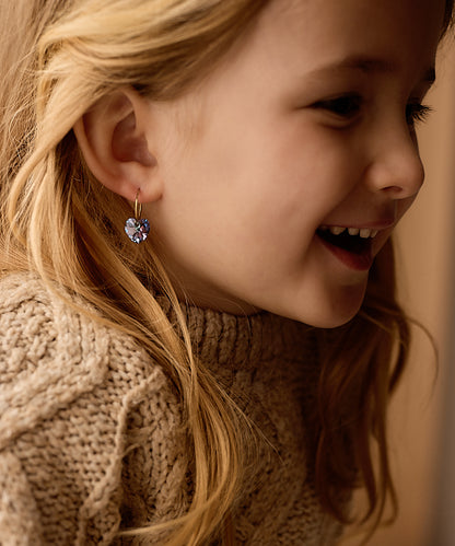Gold Sleeper Heart 10mm