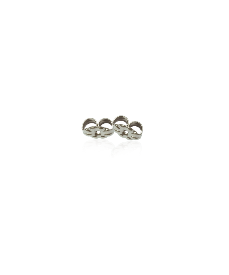 Titanium Earring Backs for Titanium Studs (Packet of 10 or 4)