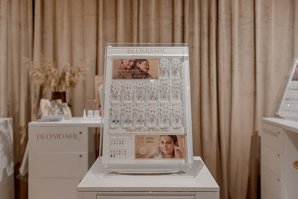 Blomdahl Combo Display Stand : Piercing and Skin Friendly Jewellery