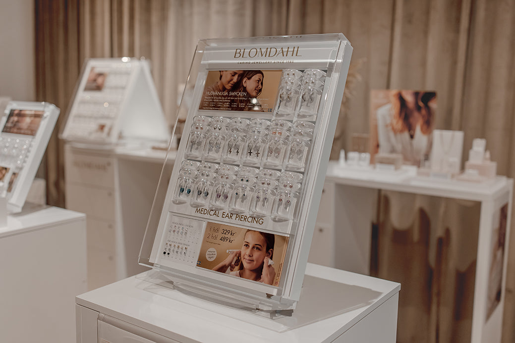 Blomdahl Combo Display Stand : Piercing and Skin Friendly Jewellery