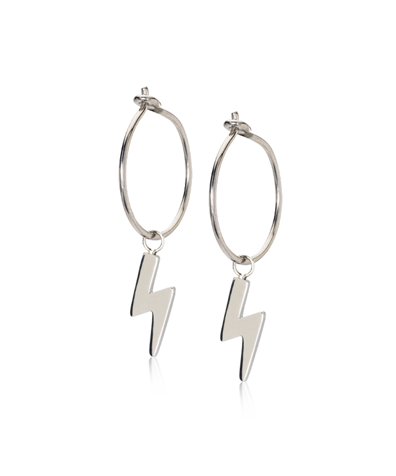 Silver Sleeper Pendant Flash 11mm