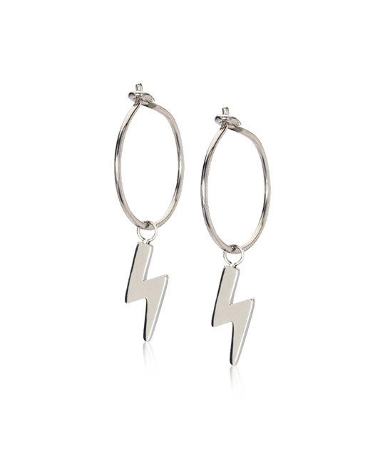 Silver Sleeper Pendant Flash 11mm