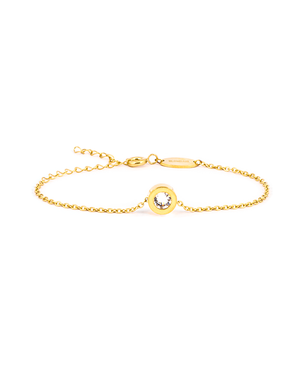 Gold Grand Bezel Bracelet
