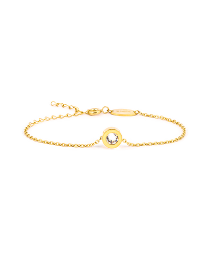 Gold Grand Bezel Bracelet