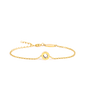 Gold Grand Bezel Bracelet