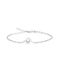 Silver Grand Bezel Bracelet
