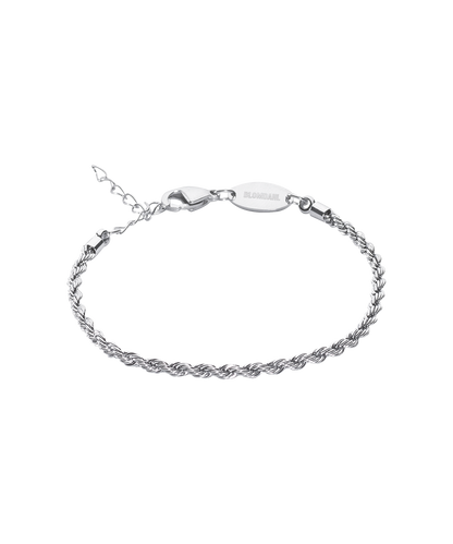 Silver Twist 2.5mm Bracelet