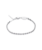 Silver Twist 2.5mm Bracelet