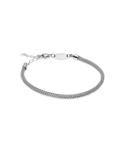 Silver Round Mesh 3mm Bracelet