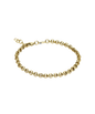 Gold  Box Chain 5mm Bracelet (Men)