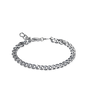 Silver Grand Curb 6.55mm Bracelet (Men)