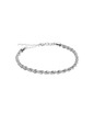 Silver Grand Twist 3.9mm Bracelet (Men)
