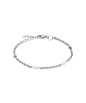 Silver Oval 3mm Bracelet