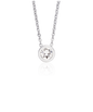 Silver Grand Bezel Necklace