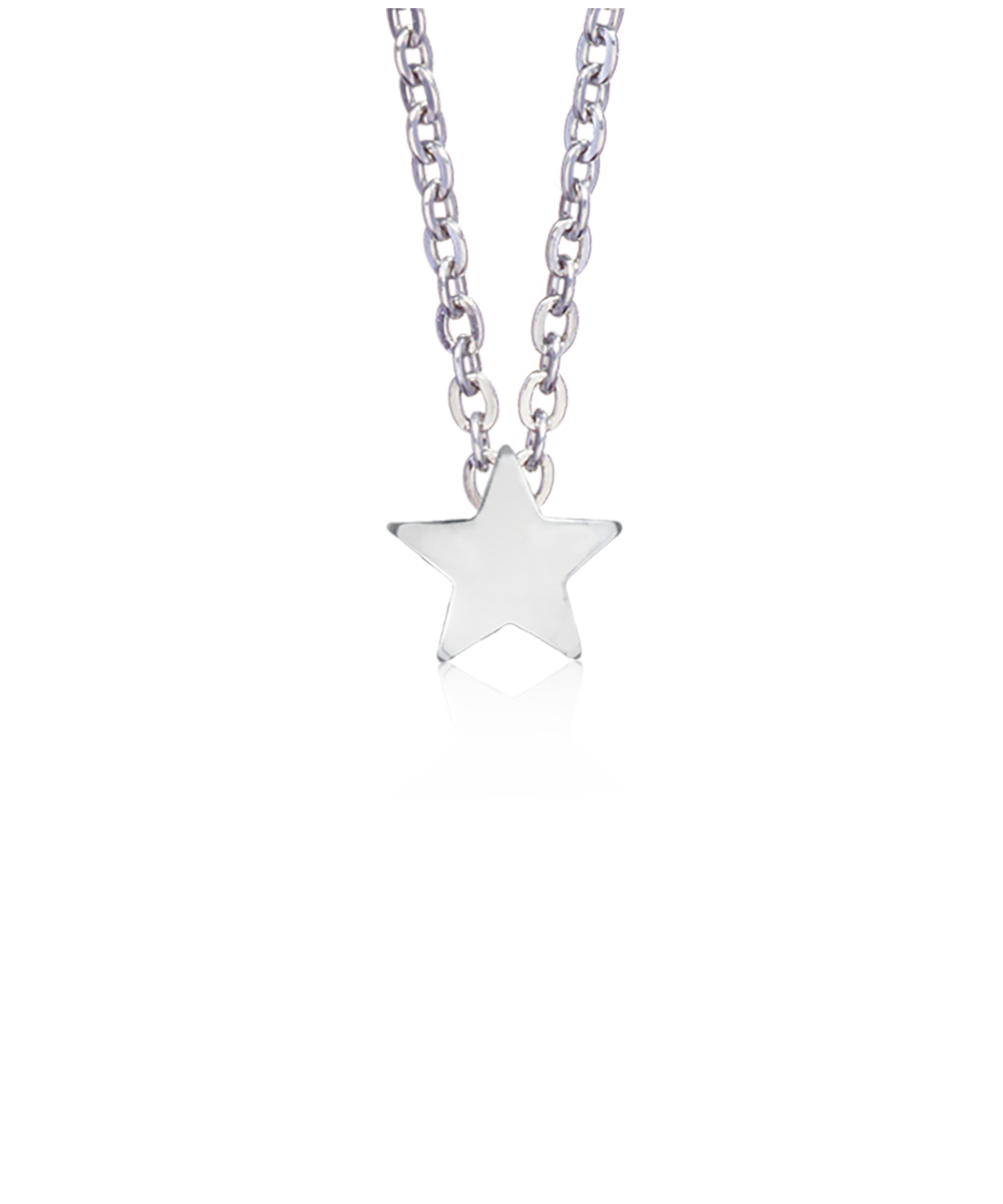 Silver Star Necklace