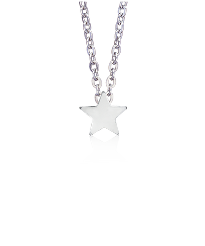 Silver Star Necklace