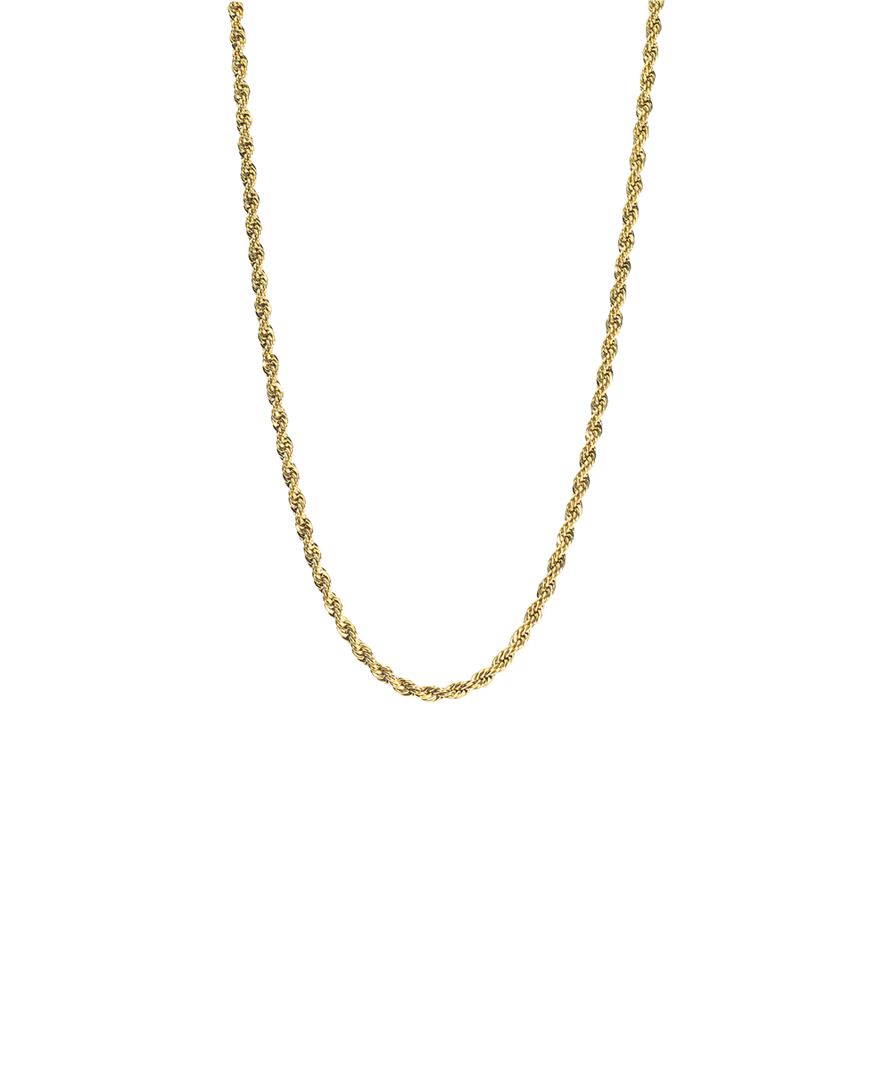 Gold Twist 2.5mm Necklace