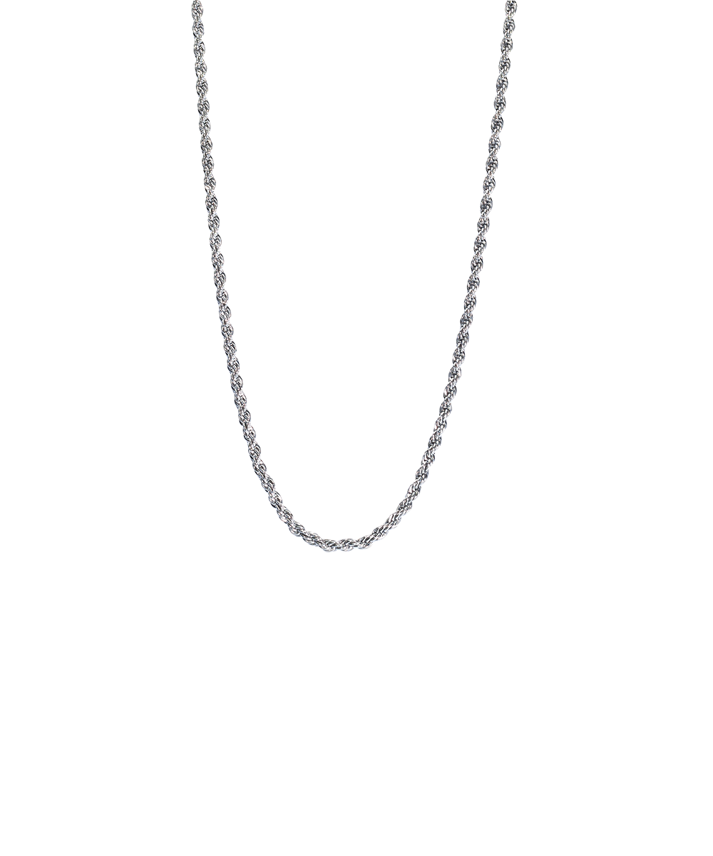 Silver Twist 2.5mm Necklace