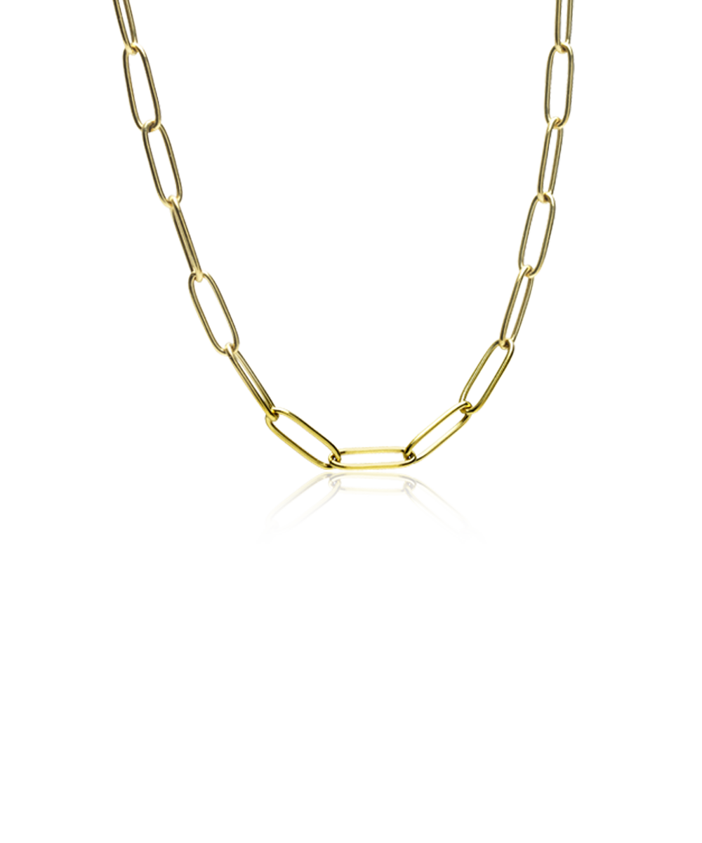 Gold Link 3.5mm Necklace