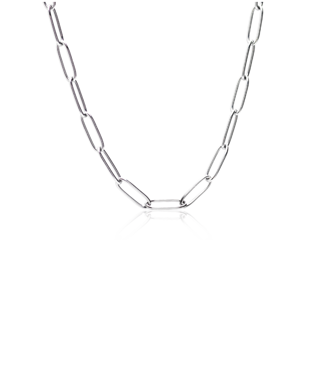 Silver Link 3.5mm Necklace