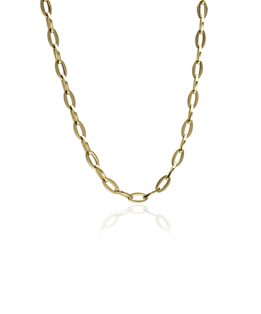 Gold Grand Link 7.3mm Necklace