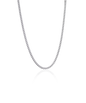 Silver Curb Link 4.4mm Necklace