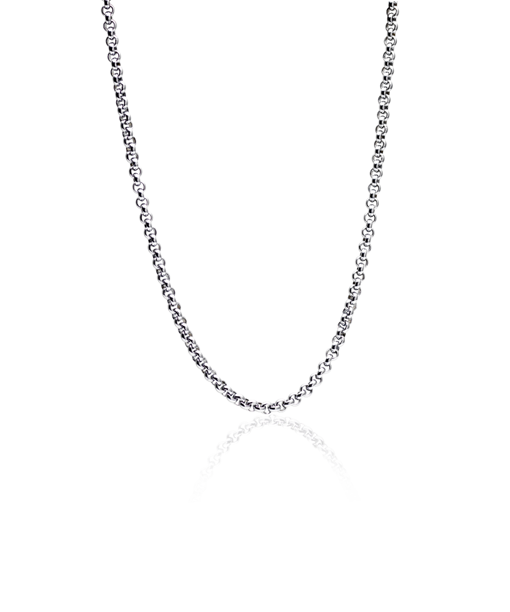 Silver Box Chain 5mm Necklace