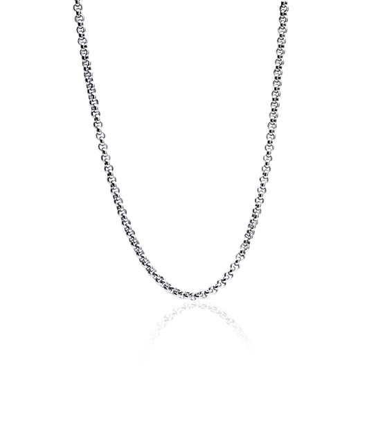 Silver Box Chain 5mm Necklace