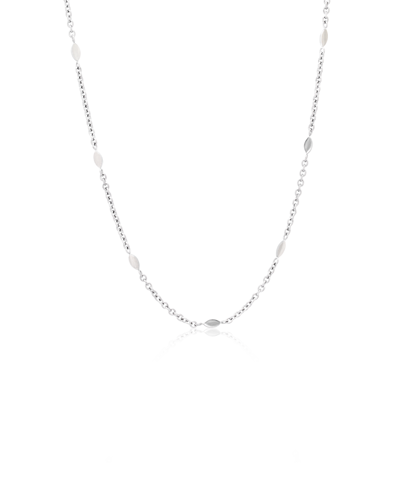 Silver Oval 3mm Necklace