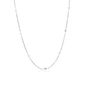 Silver Oval 3mm Necklace