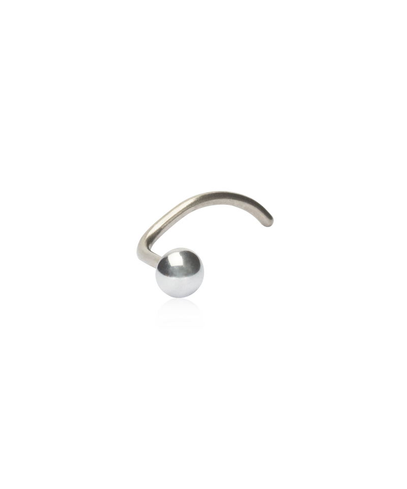 Nose ST Silver Ball 3mm