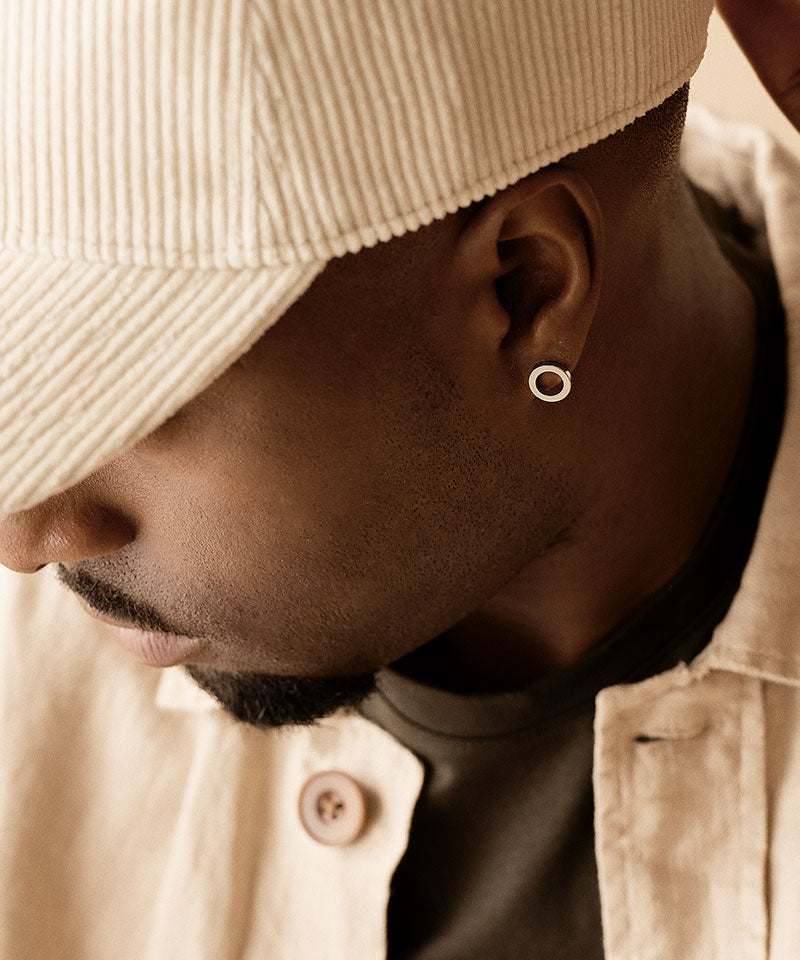 Silver Puck Hollow 10mm