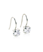 ST Pendant Tiffany CZ White 7mm