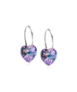 Silver Sleeper Heart 10mm