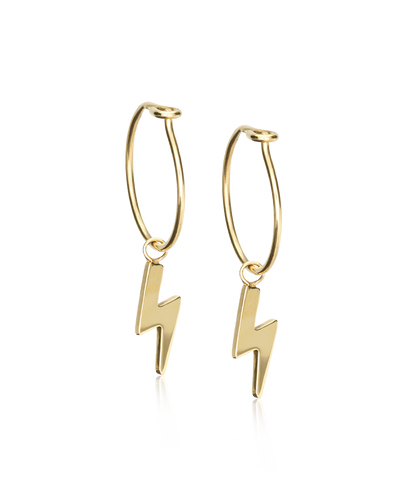 Gold Sleeper Pendant Flash 11mm